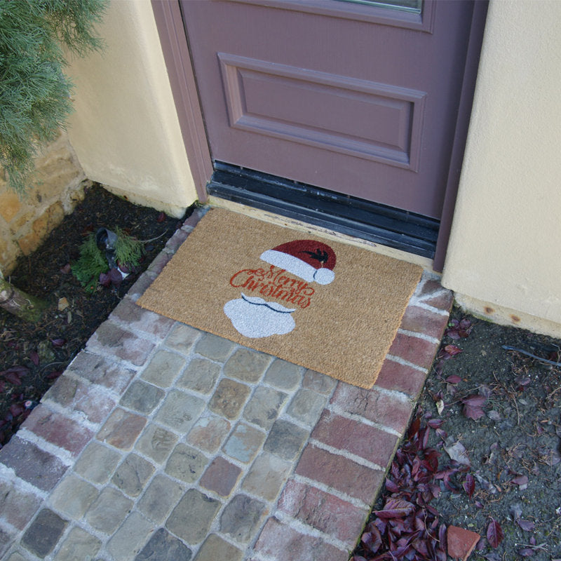 Non-Slip No Pattern Christmas Doormat