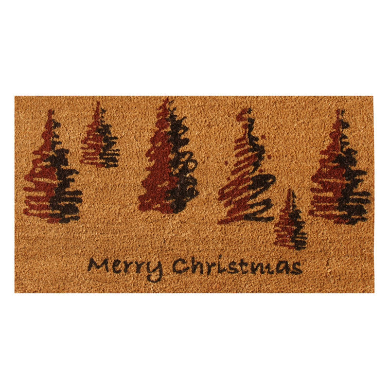 Non-Slip No Pattern Christmas Doormat