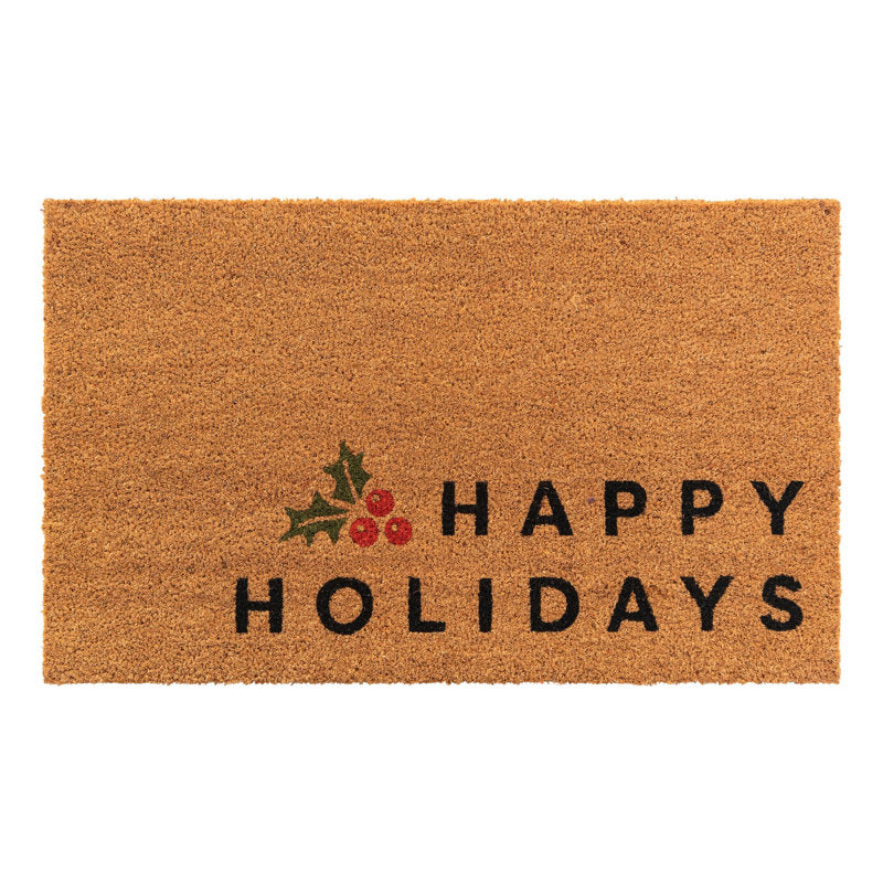 Non-Slip No Pattern Christmas Doormat