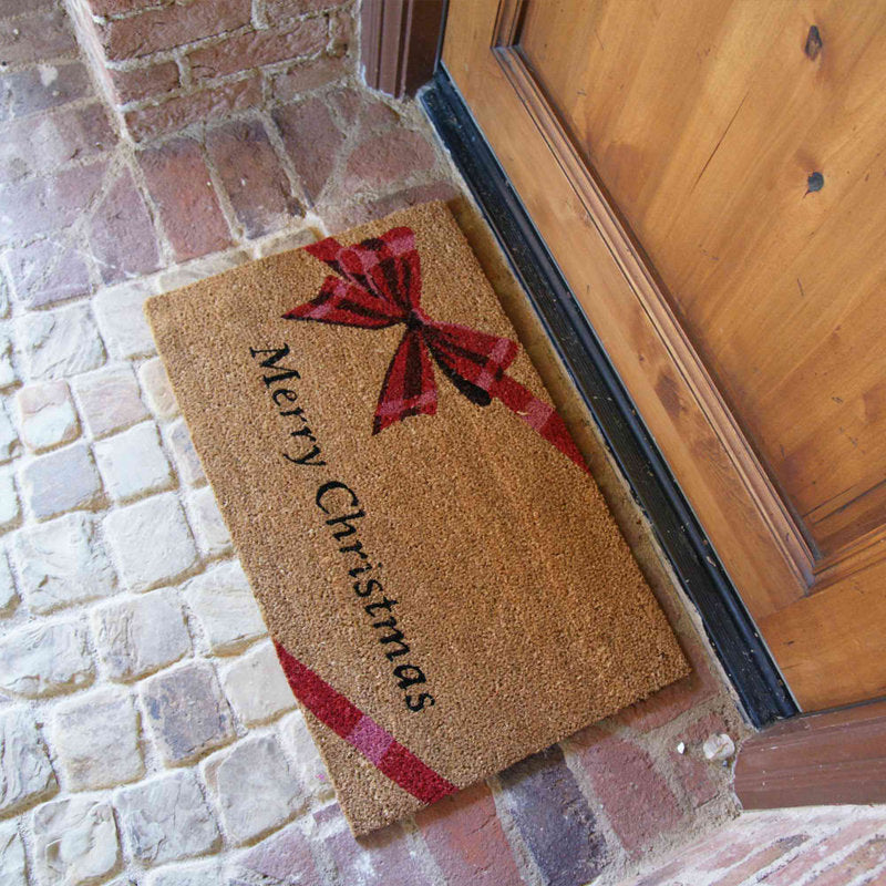 Non-Slip No Pattern Christmas Doormat