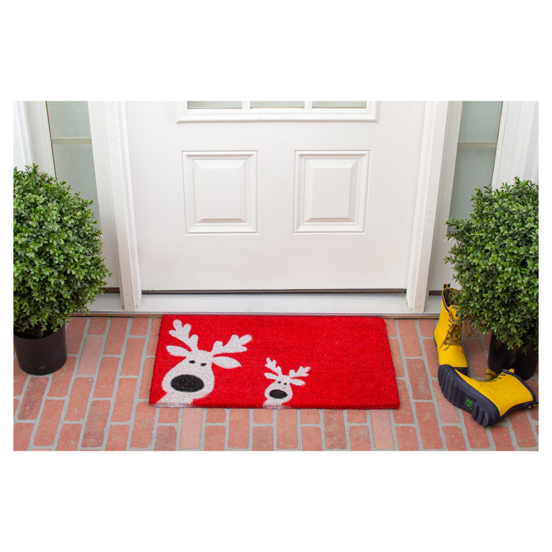 Non-Slip No Pattern Christmas Doormat