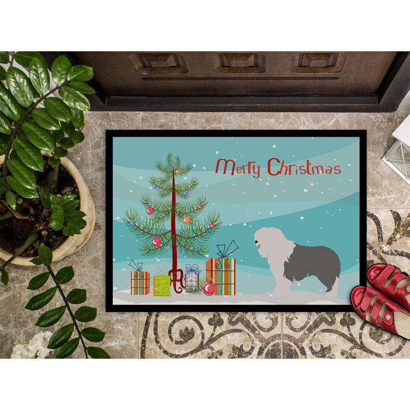 Non-Slip No Pattern Christmas Doormat