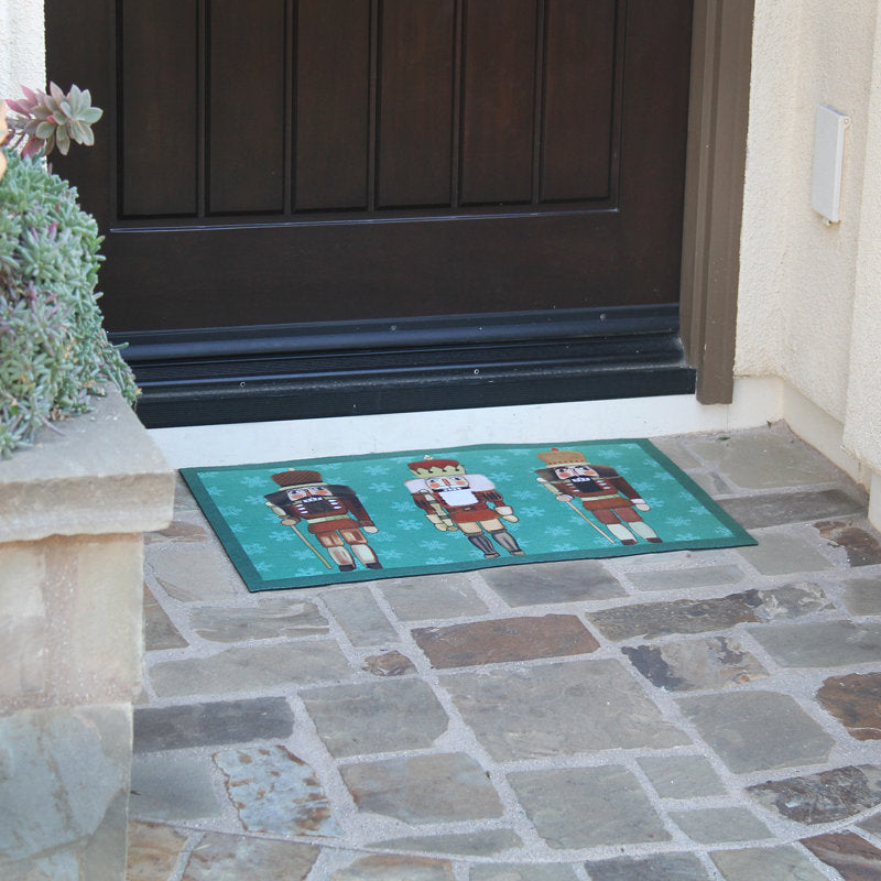 Non-Slip No Pattern Christmas Doormat