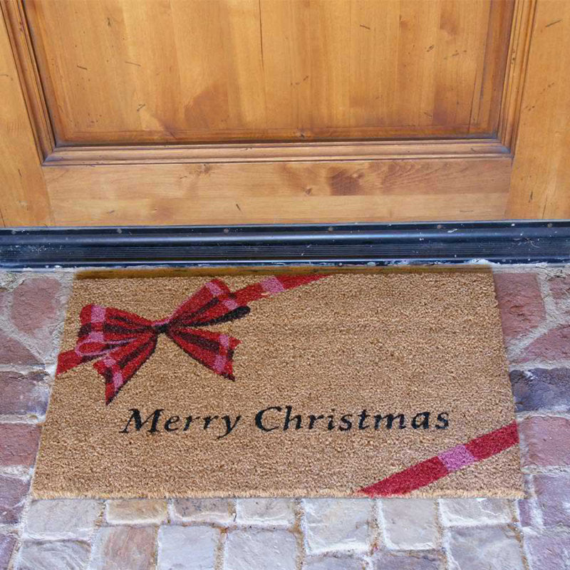 Non-Slip No Pattern Christmas Doormat