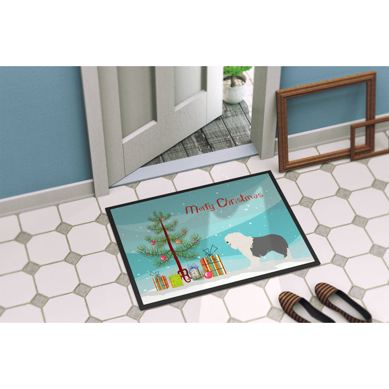 Non-Slip No Pattern Christmas Doormat