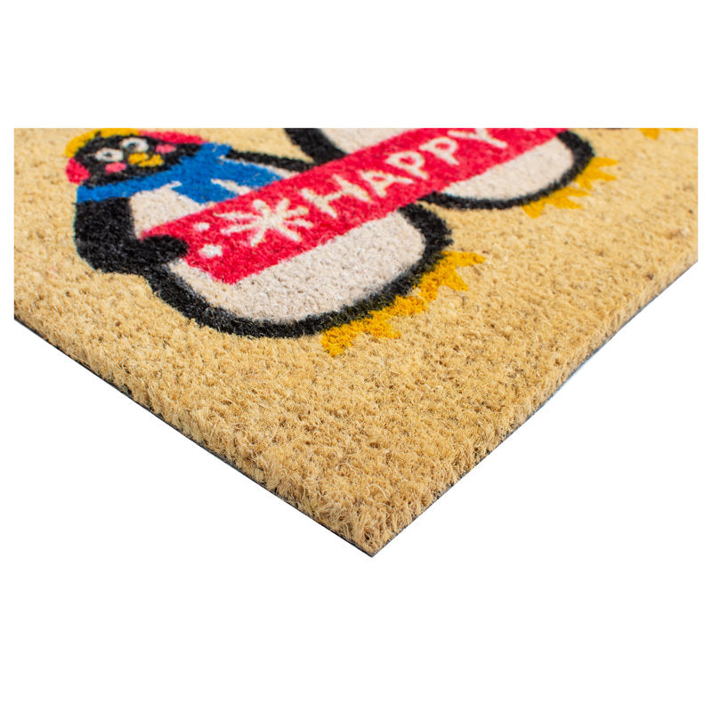 Non-Slip No Pattern Christmas Doormat