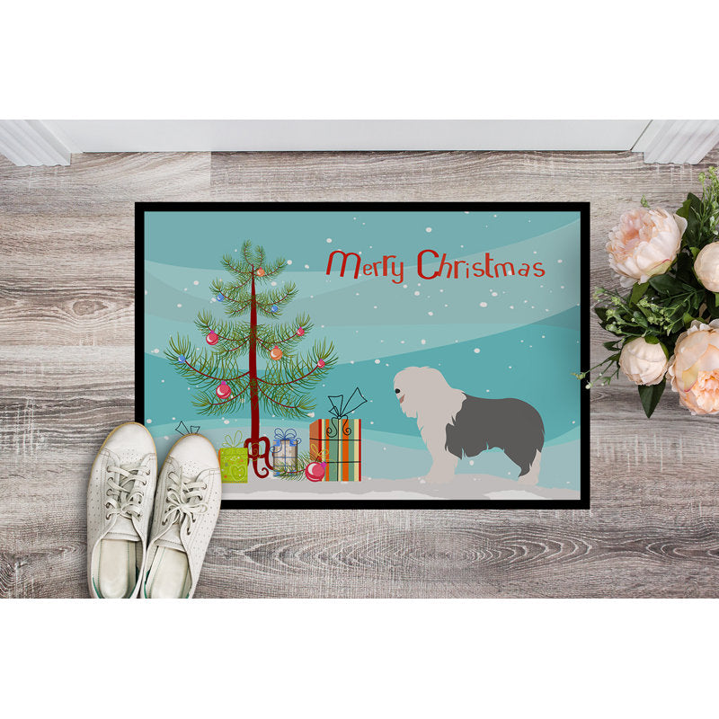 Non-Slip No Pattern Christmas Doormat