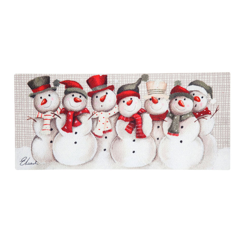 Non-Slip No Pattern Christmas Doormat