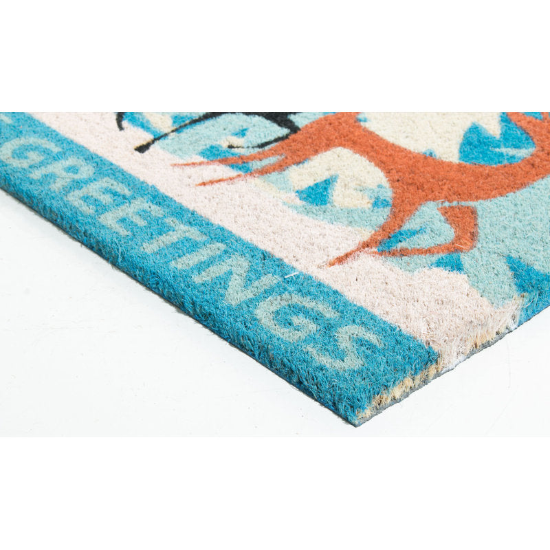 Northview Non-Slip No Pattern Christmas Doormat