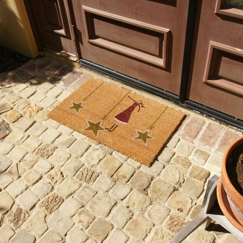 Nouvel No Pattern Christmas Doormat