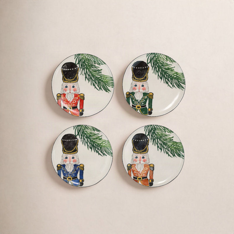 Nutcrackers Assorted Salad Plate