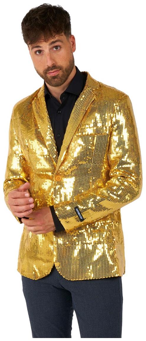 Suitmeister Men's Blazers Sequins Gold