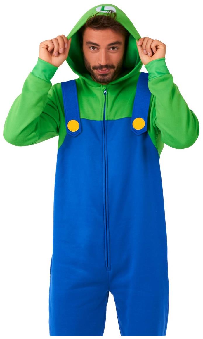 OppoSuits Adults' Onesies Luigi Onesie