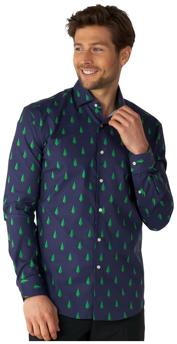 OppoSuits Men's Shirts SHIRT LS TreeDee