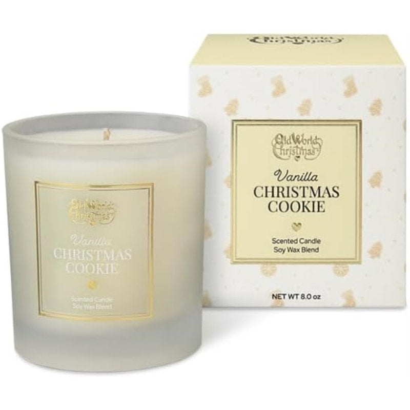 Pine/Christmas Tree Scented Jar Candle with Ceramic Holder