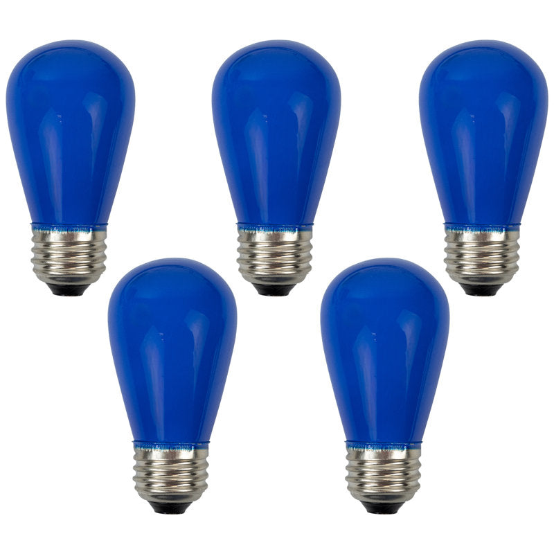 Opaque LED S14 Christmas Replacement Bulbs