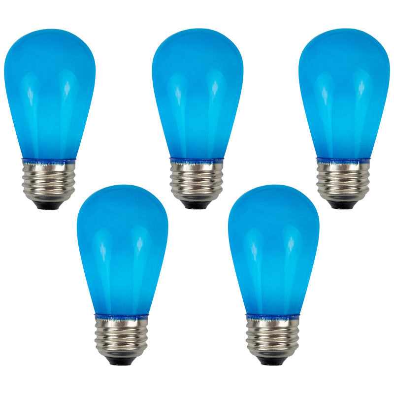 Opaque LED S14 Christmas Replacement Bulbs