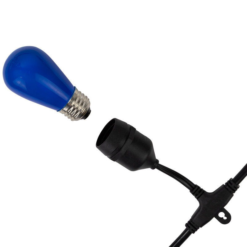 Opaque LED S14 Christmas Replacement Bulbs