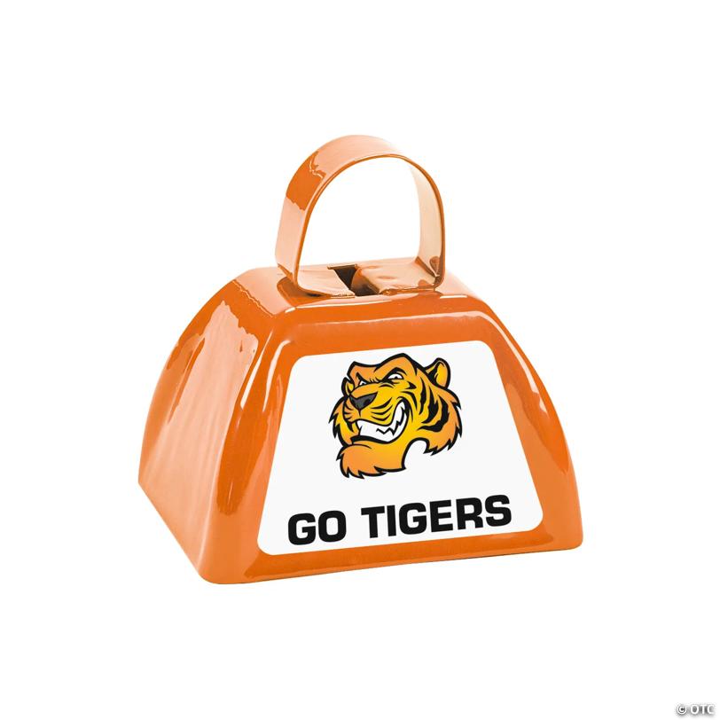 Orange Team Spirit Custom Photo Cowbells - 12 Pc. | USA Decoration®