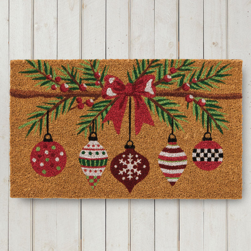 Ornament Bough Doormat 18x30 Outdoor Doormat