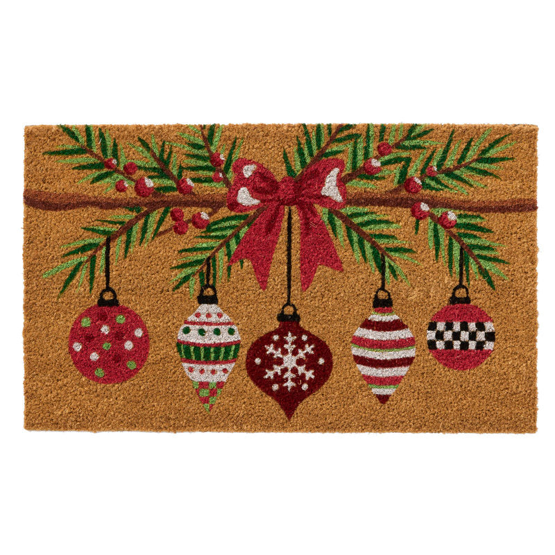Ornament Bough Doormat 18x30 Outdoor Doormat