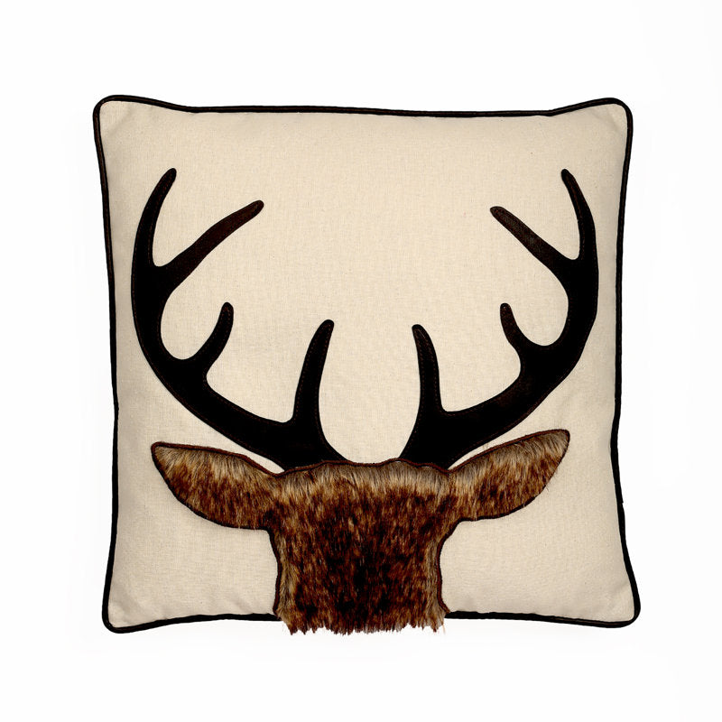 Oswaldo Cotton Blend Throw Pillow