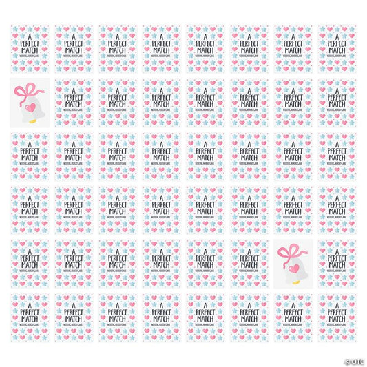 Outdoor Wedding Memory Match Game