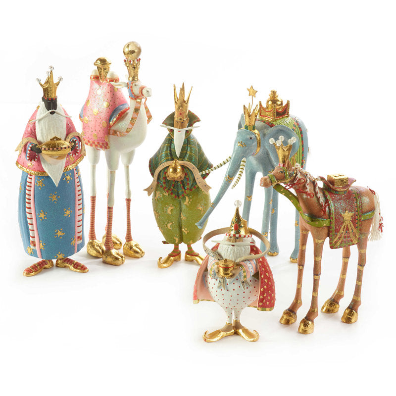LED Holy Family in Stable Christmas Nativity Scene 7.5 Inch