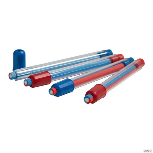 Patriotic Eraser Sticks - 12 Pc.