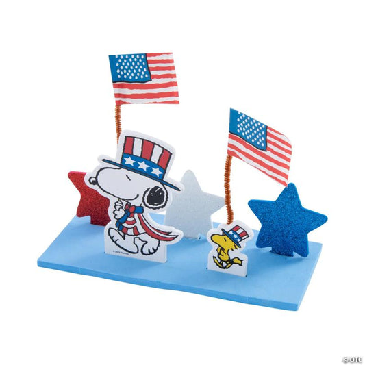 Patriotic Peanuts 3D Tabletop Craft Kit - Makes 12
