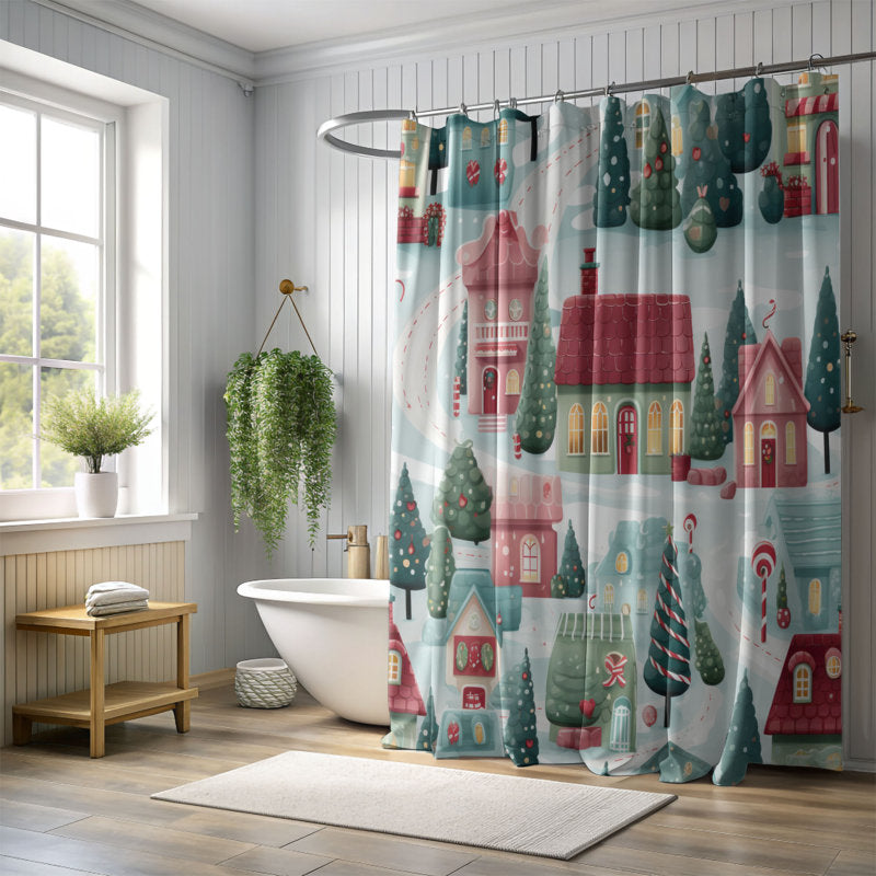 Peppermint Way - Premium Shower Curtain