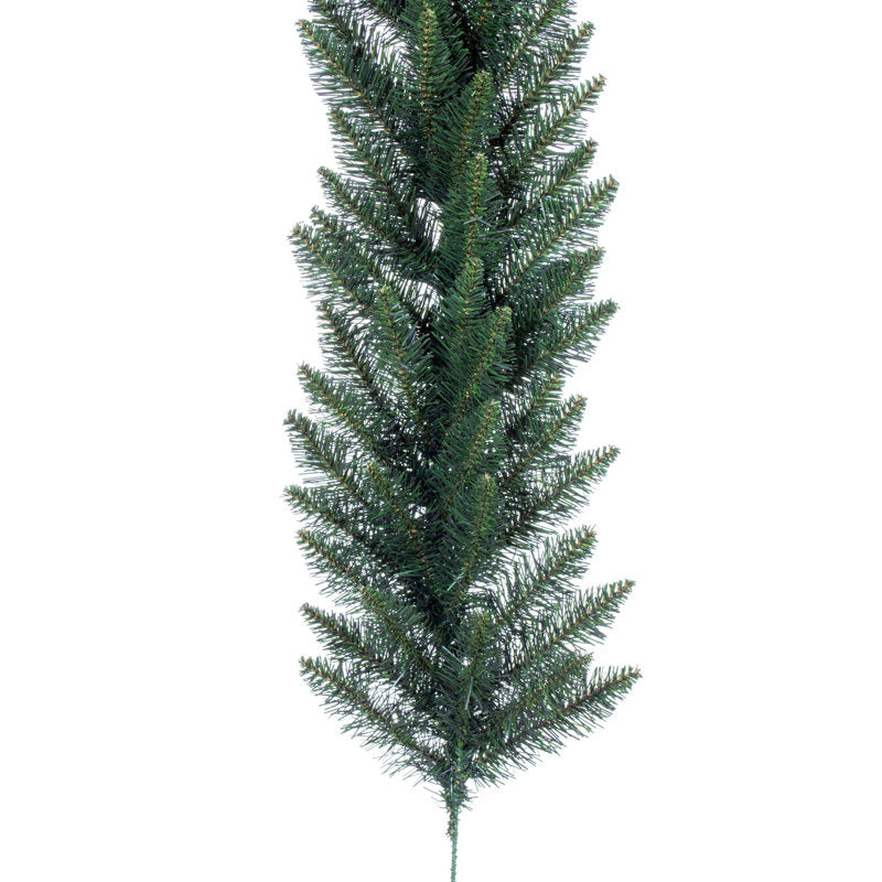 5 ft Artificial Christmas Garland draped across a fireplace mantel
