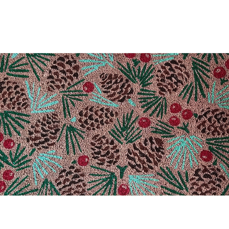 Pine Cones Medium Coir Doormat