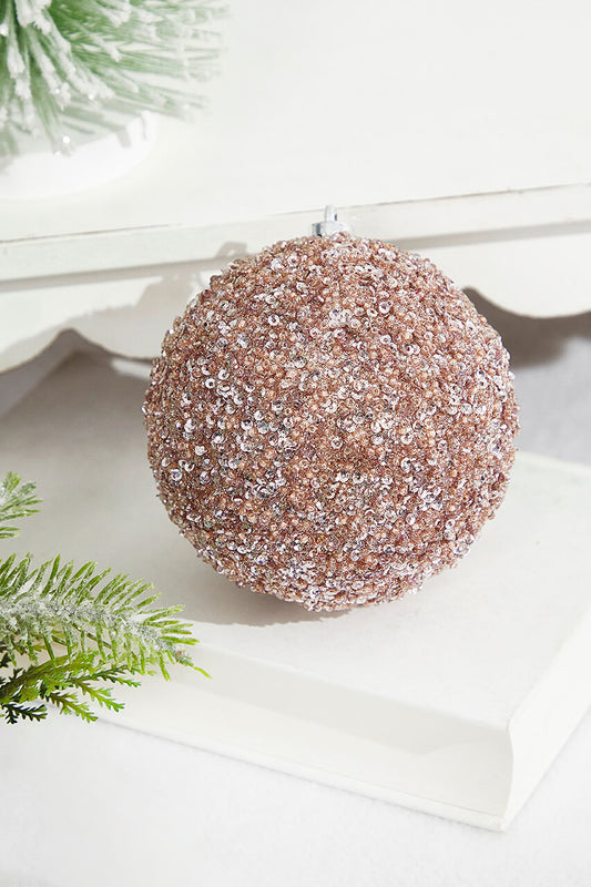 6 Inch Sequin Onion Ornament Sparkling Holiday Decoration