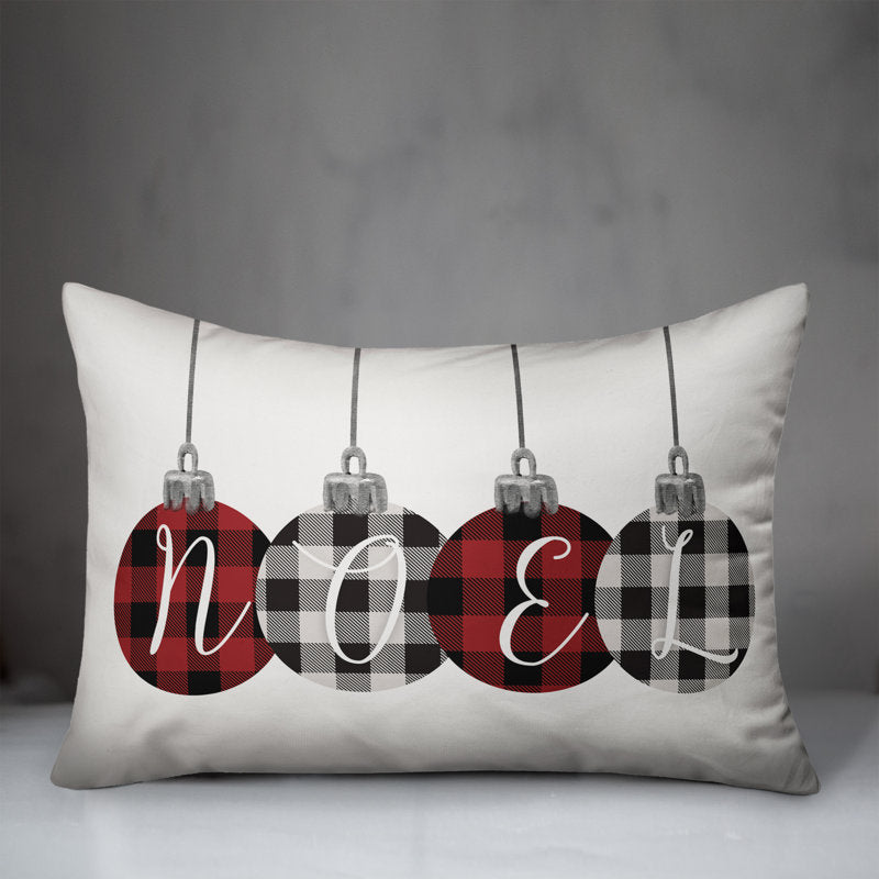Plaid Throw Pillow