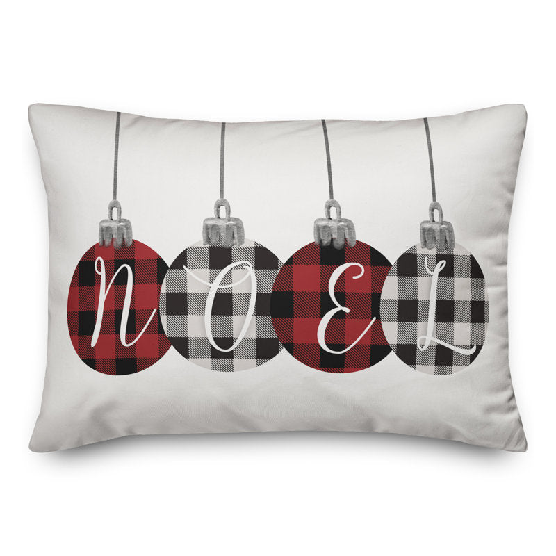 Plaid Throw Pillow