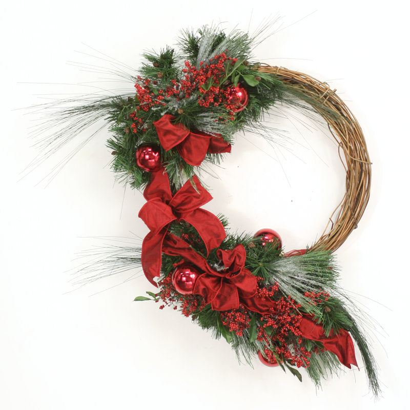 36" artificial wreath