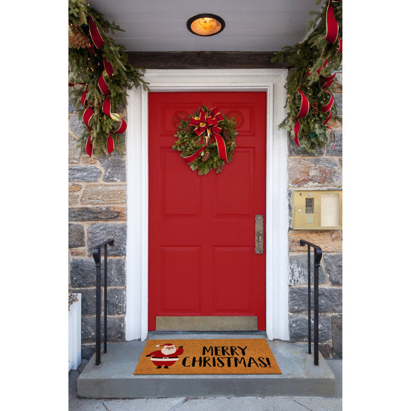 Poppe Non-Slip Christmas Doormat