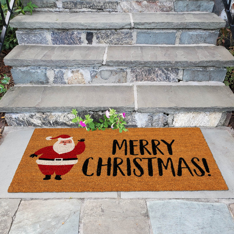 Poppe Non-Slip Christmas Doormat