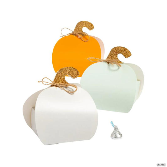 Pumpkin Favor Boxes