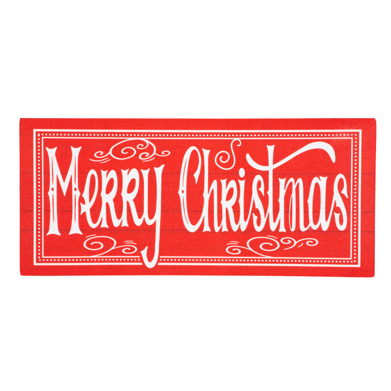 Quaint Merry Christmas Sassafras Switch Mat