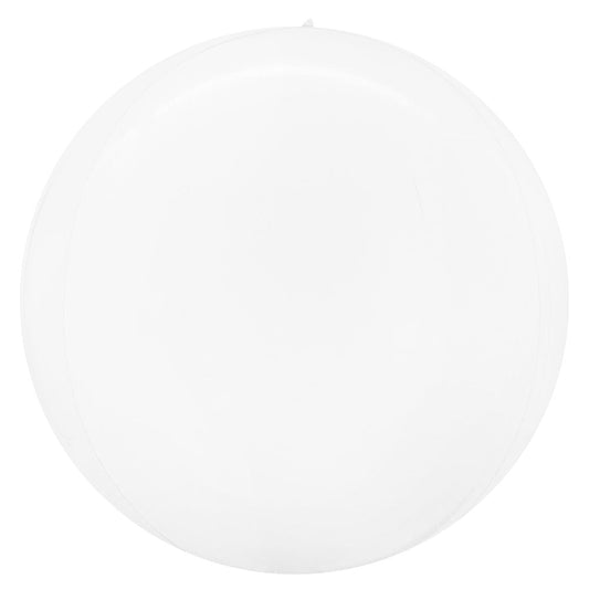 16 inch MIRROR MATTE BALLOON - WHITE | USA Decoration®
