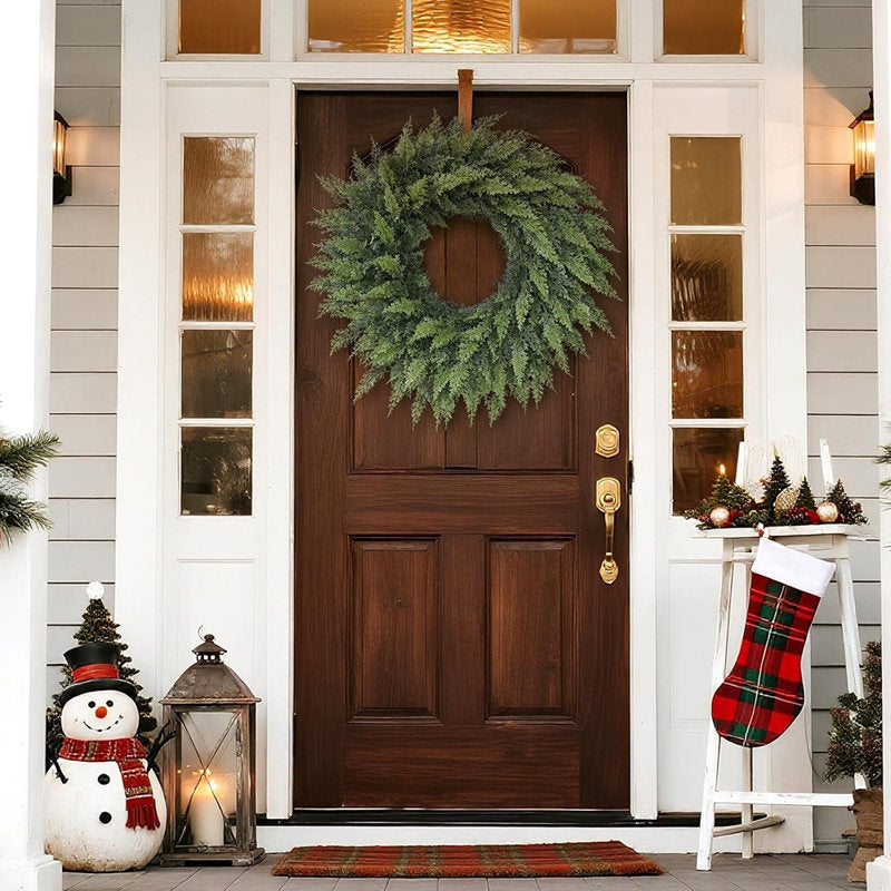 Cedar Christmas wreath