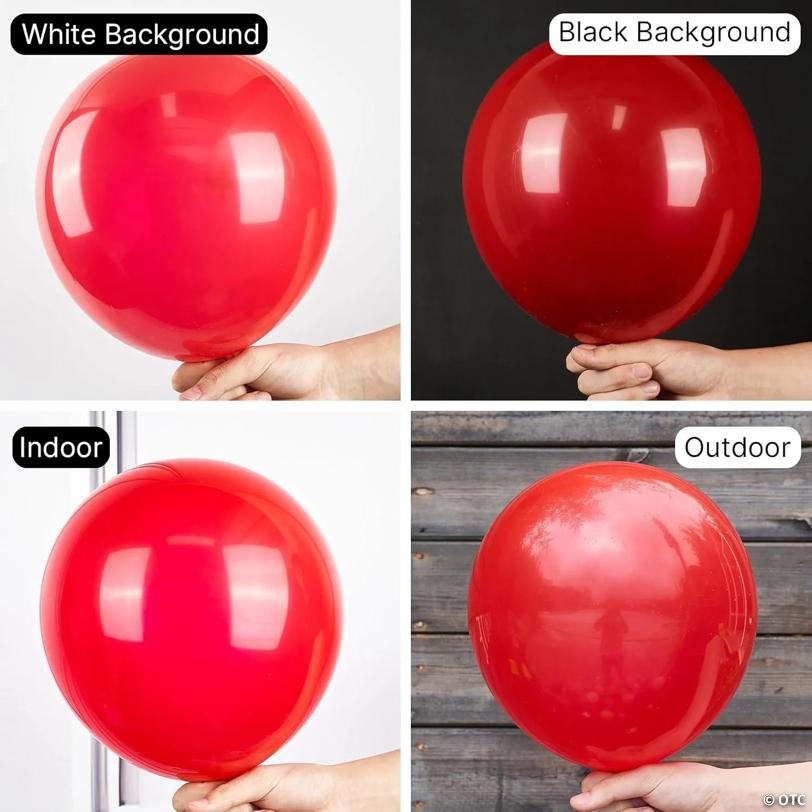 Red Balloons 130 Pcs Different Sizes Of 18 12 10 5 Inch Matte Red Latex Balloon Arch Kit Garland For Valentine'S Day Graduation Memorial Day Christmas Birthday