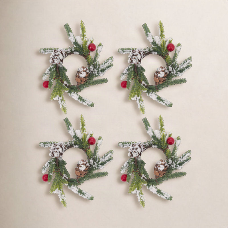 Red Berry Design Napkin Ring