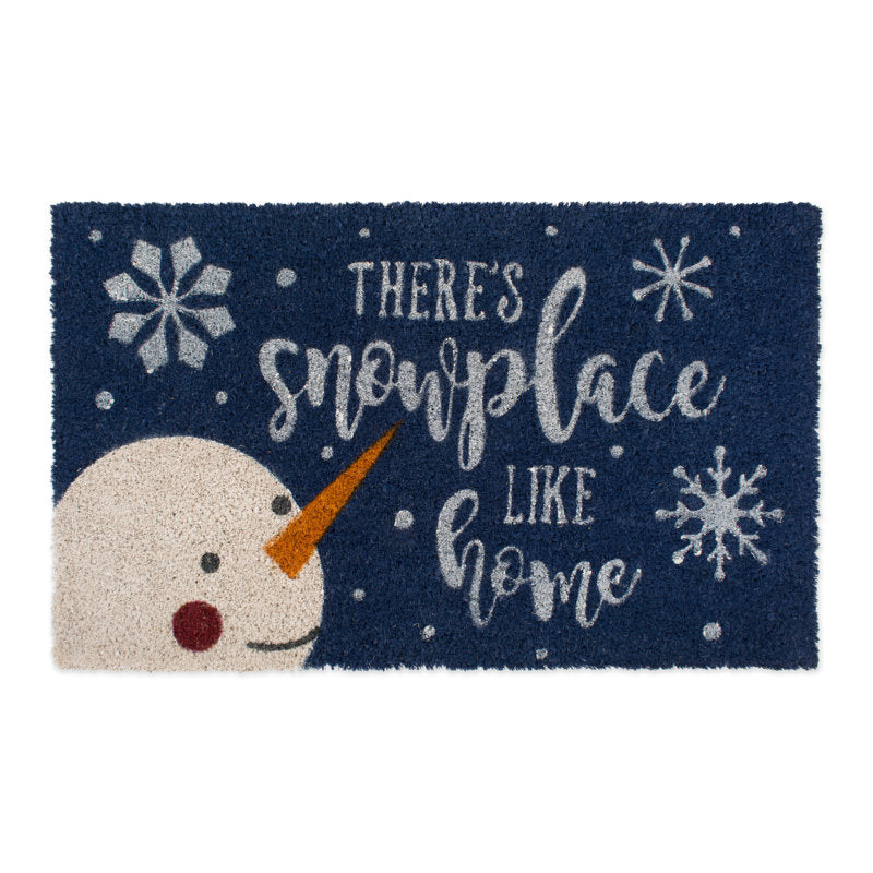 Reid Non-Slip No Pattern Christmas Doormat