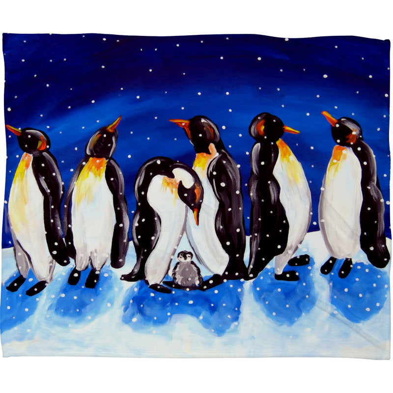 Renie Britenbucher Knitted Throw Blanket
