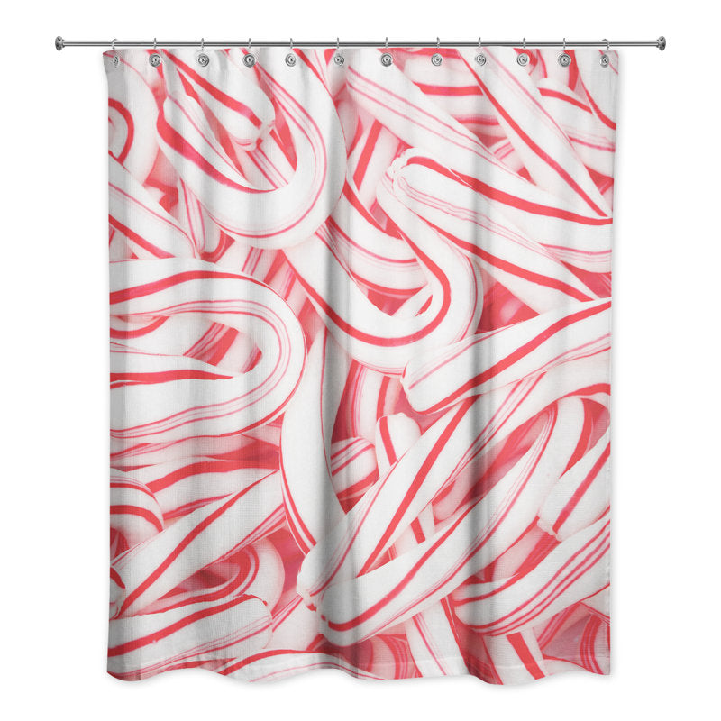 Reta Abstract Shower Curtain