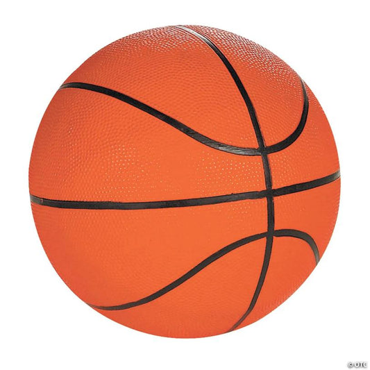 Rubber Playground Basketballs - 6 Pc.