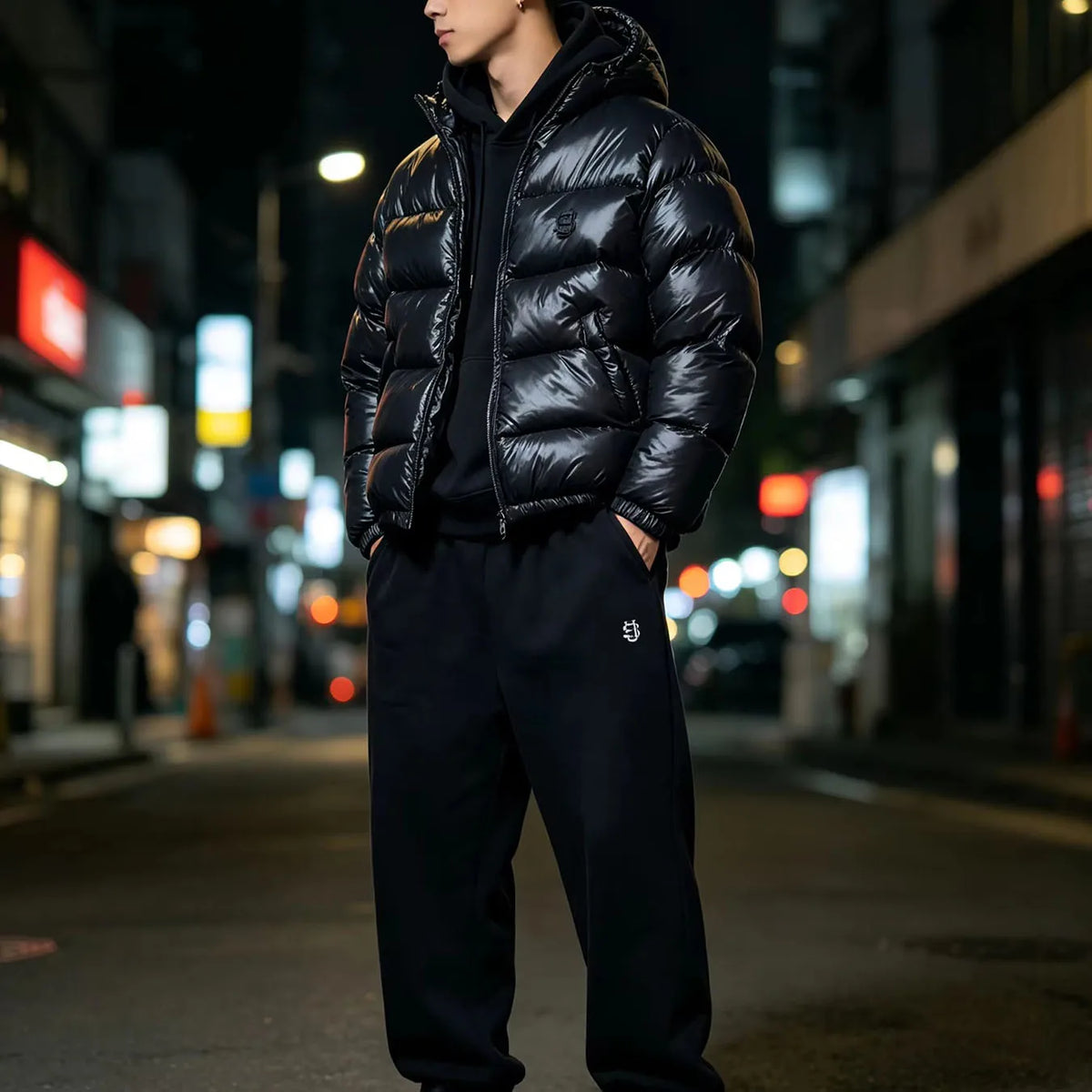Autumn and Winter New Y2K Trendy Street Fashion Casual Personalized Printed Warm Zipper Unisex Cotton Jacket